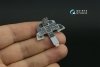 Quinta Studio QDS-32155 F-15C Early/F-15A/F-15J early 3D-Printed & coloured Interior on decal paper (Tamiya) (small version) 1/32